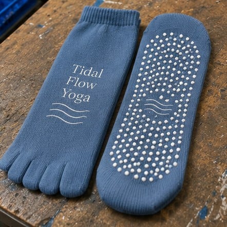 Studio grip sock merchandise display